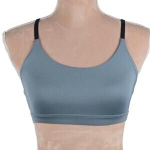 MeUndies Breathe Racerback Bralette Grey-Green Size Small